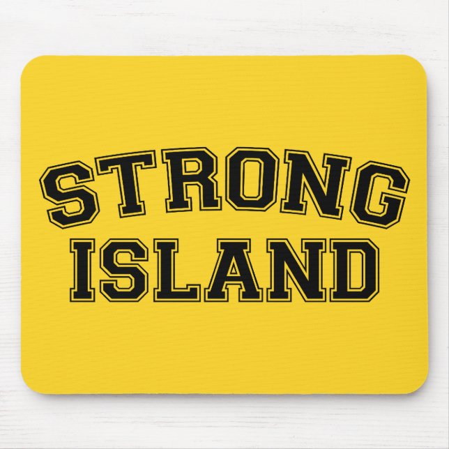 Tapis De Souris Strong Island, NYC, États-Unis (Devant)