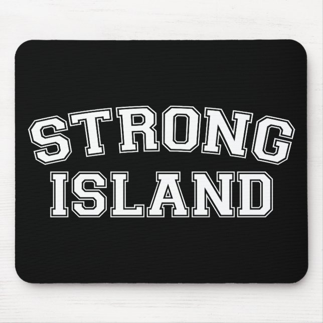 Tapis De Souris Strong Island, NYC, États-Unis (Devant)