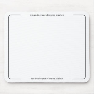 Tapis De Souris Studio Design intérieur minimaliste élégant