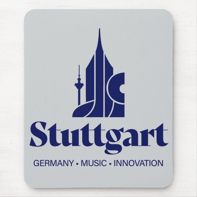 Tapis De Souris Stuttgart Allemagne Europe (Devant)