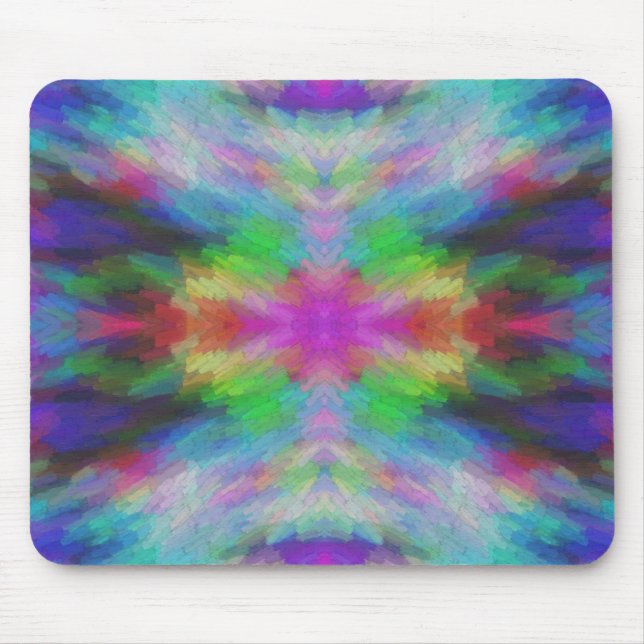 Tapis De Souris Style d'art teinté coloré (Devant)
