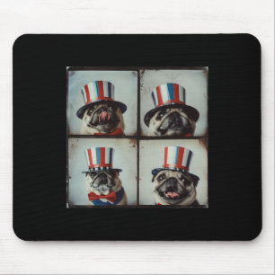 Tapis De Souris Style de machine photo Vintage carlin, Fête de l'I