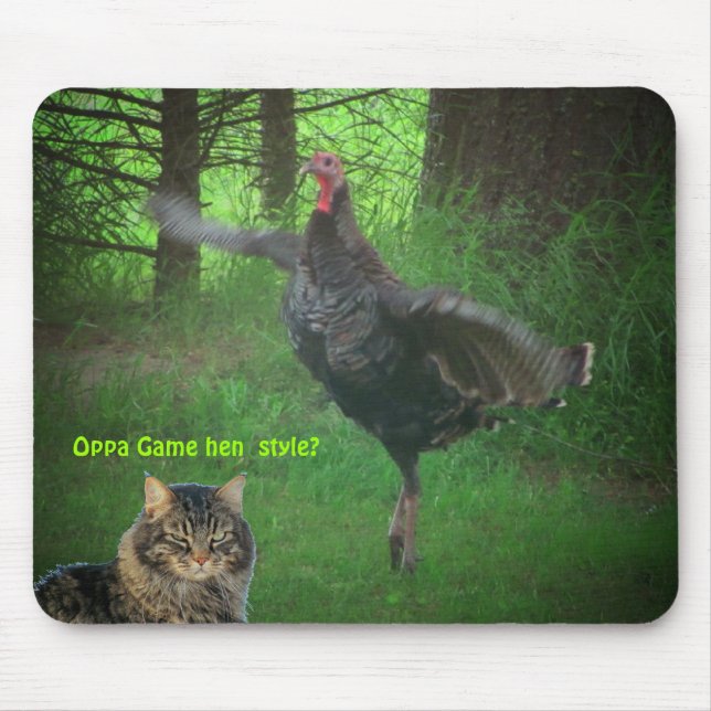 Tapis De Souris Style de poule de jeu d'Oppa ? (Devant)