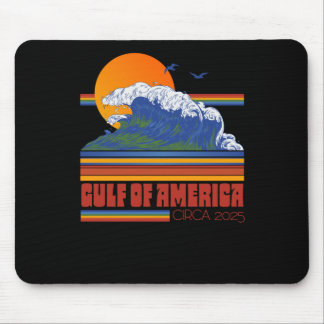 Tapis De Souris Style des années 80 Golfe d'Amérique vers 2025