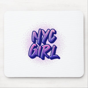 Tapis De Souris Style Graffiti pour fille NYC