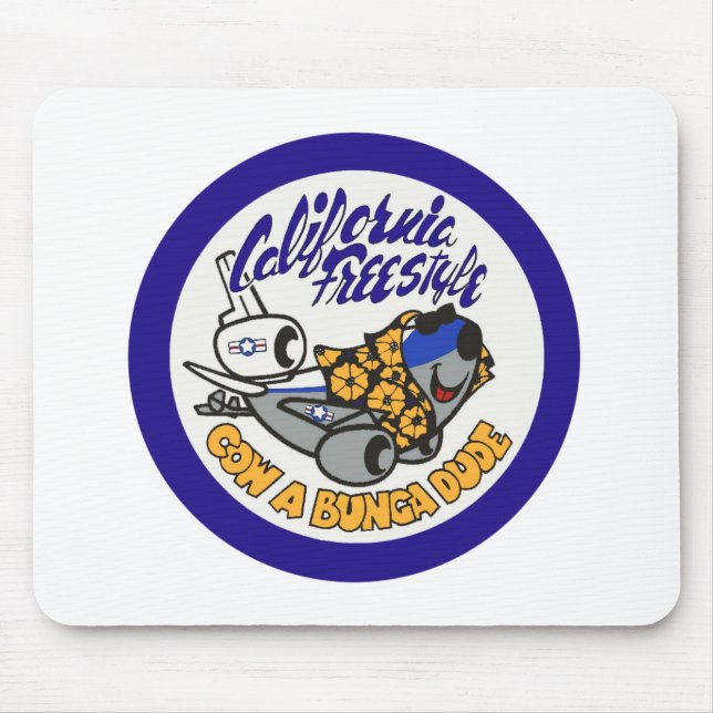 Tapis De Souris Style libre de la Californie de supplément de (Devant)