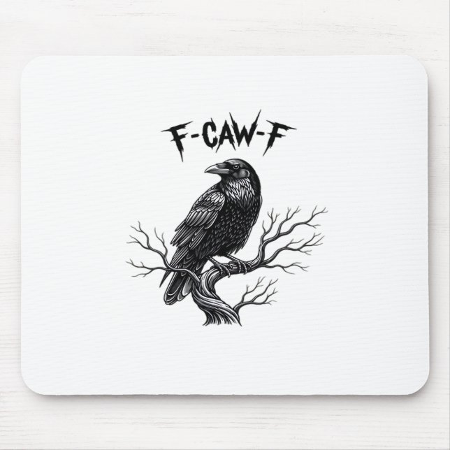 Tapis De Souris Style Moderne Tendance F Caw F (Devant)