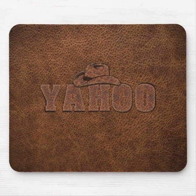 Tapis De Souris Style occidental YAHOO (Devant)