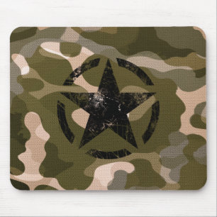 Tapis De Souris Style Star sur Burlap