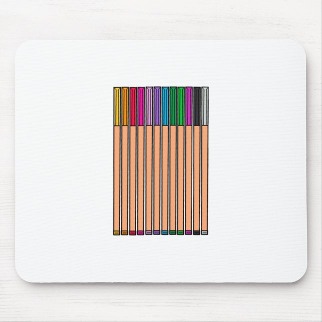 Tapis De Souris Stylo (Devant)