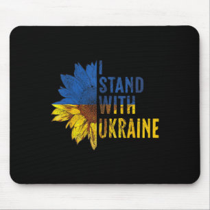 Tapis De Souris Su Ower Drapeau Ukraine Femmes Je Suis Avec Ukrain