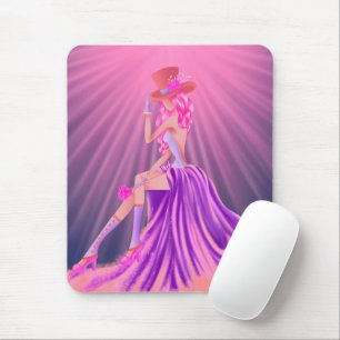 Tapis De Souris Sublime Glamour Steampunk Reine de Bal