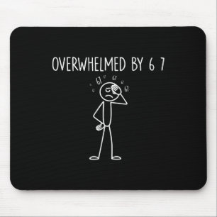 Tapis De Souris Submergé par 6 7 Meme 67 Six Sept 6 7