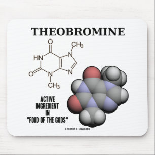 Tapis De Souris Substance active de théobromine (Molcule chimique)