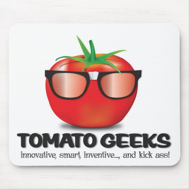 Tapis De Souris Substance de geek de tomate (Devant)