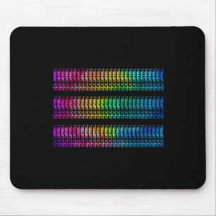 Tapis De Souris Subtil 67 Six Seven Brainrot Message Caché Gen Al