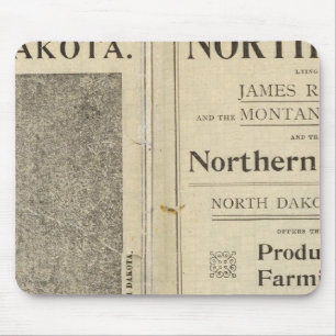 Tapis De Souris Subvention foncière du Dakota du Nord