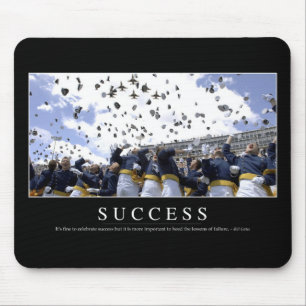 Tapis De Souris Succès : Citation inspirante