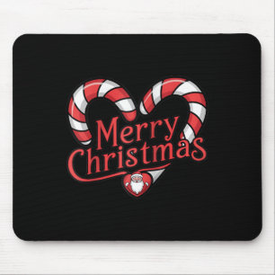 Tapis De Souris Sucre de canne de Noël - Joyeux Noël