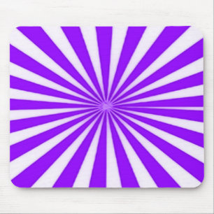 Tapis De Souris Sucre de canne violet étoile éclat Motif
