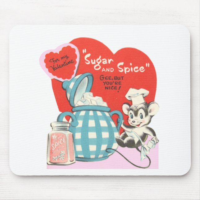 Tapis De Souris Sucre et épices (Devant)