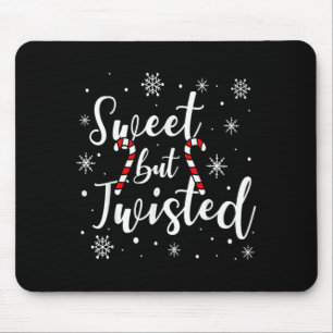 Tapis De Souris Sucré Mais Noël Drôle Canne De Bonbon De Noël
