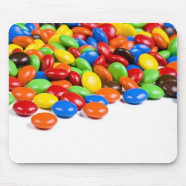 Tapis De Souris Sucrerie d'arc-en-ciel (Devant)