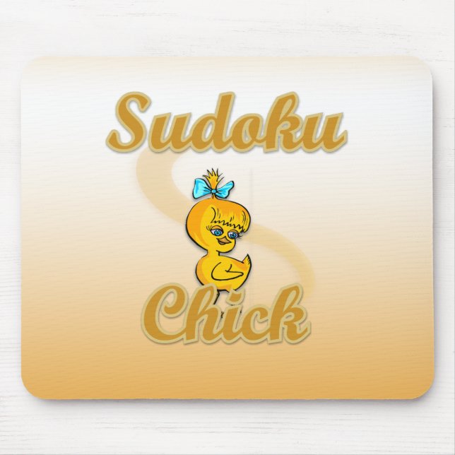 Tapis De Souris Sudoku Chick (Devant)