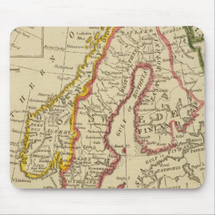 Tapis De Souris Suède, Danemark, Norvège, Finlande, Islande