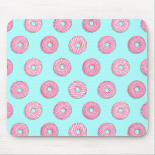 Tapis De Souris Sugar Sweet Pink Glazed Donuts
