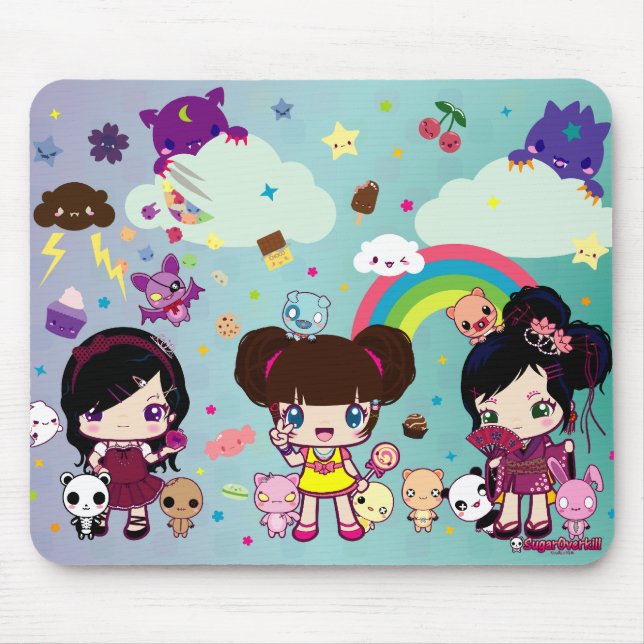 Tapis De Souris SugarOverkill Kawaii Harajuku (Devant)