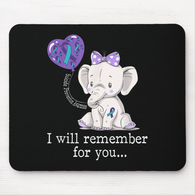 Tapis De Souris Suicide Prevention (Devant)