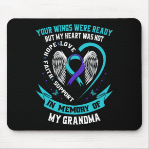 Tapis De Souris Suicide Sensibilisation Chemise Grand-mère Prévent