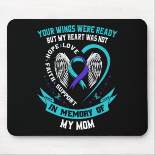 Tapis De Souris Suicide Sensibilisation Chemise Maman Fils Fille F