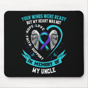 Tapis De Souris Suicide Sensibilisation Chemise Oncle Niece Nephew
