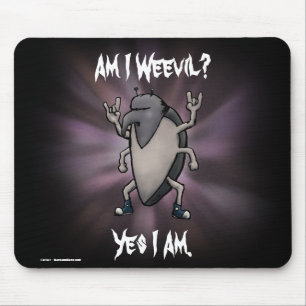 Tapis De Souris Suis-je Webad Heavy Metal Cartoon