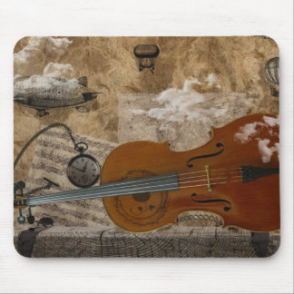 Tapis De Souris Suite de Steampunk de violoncelle