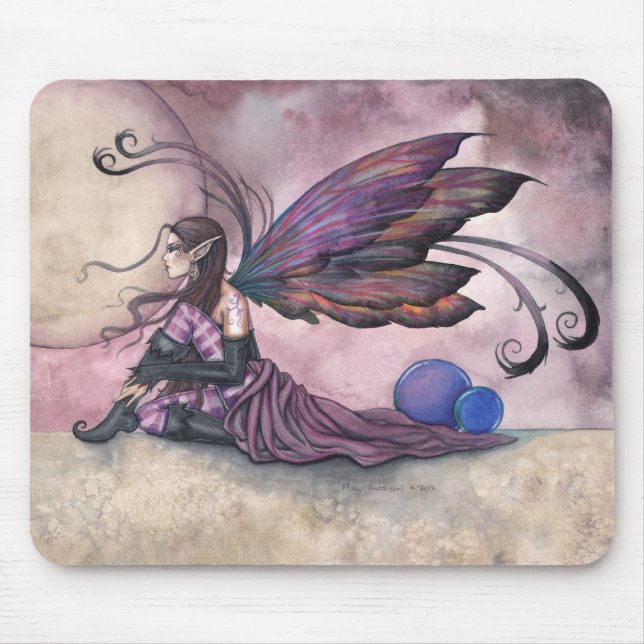 Tapis de souris Summer Moon Fairy par Molly Harris (Devant)