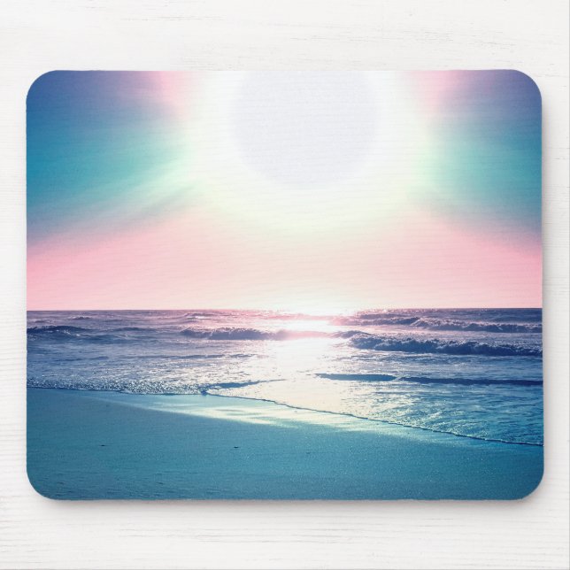 Tapis De Souris Summer Sea Sunset Tropical Beach Photo (Devant)