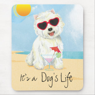 Tapis De Souris Summer Westie