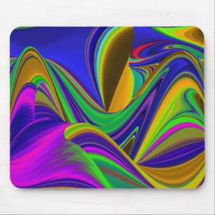 Tapis De Souris Summerrainbow, Rainbowart 3D Abstrait