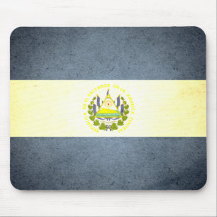 Tapis De Souris Sun a embrassé le drapeau du Salvador