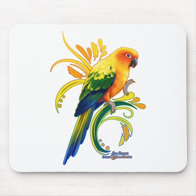 Tapis De Souris Sun Conure (Devant)