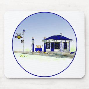 Tapis De Souris Sun Oil Station