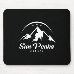 Tapis De Souris Sun Peaks Canada Station de ski Ski Snowboard