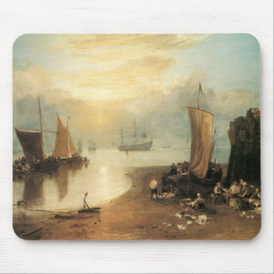 Tapis De Souris Sun Rising Through Vapor par Joseph Turner
