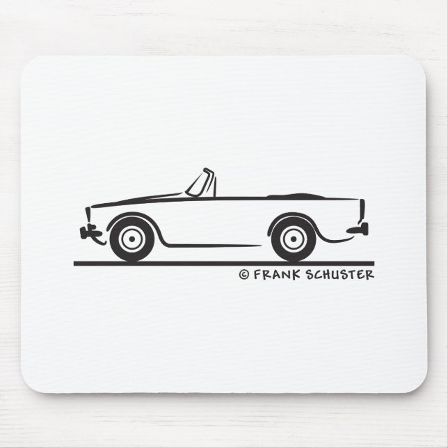 Tapis De Souris Sunbeam Alpine 1967 (Devant)