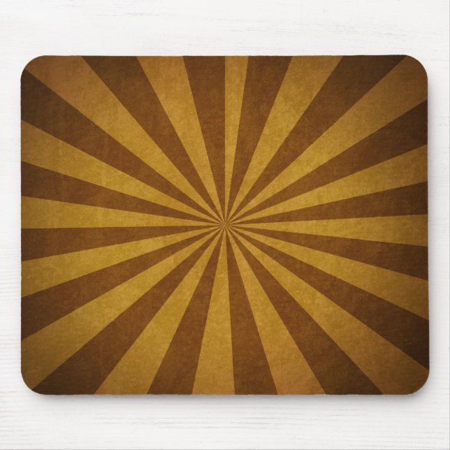 Tapis De Souris Sunburst Vintage (Devant)