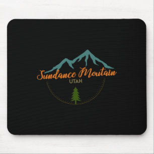 Tapis De Souris Sundance Mountain Utah Adventure Ski Snowboard