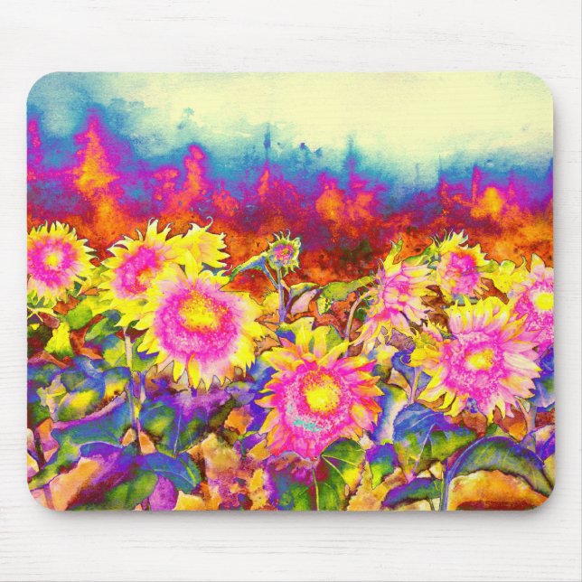 Tapis De Souris Sunflower Fields (Devant)